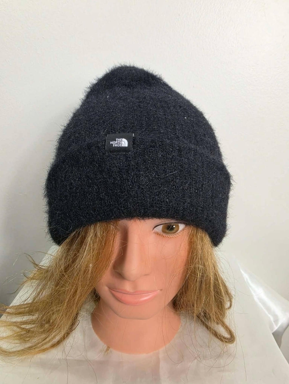 The North Face Black Fuzzy Beanie Hat